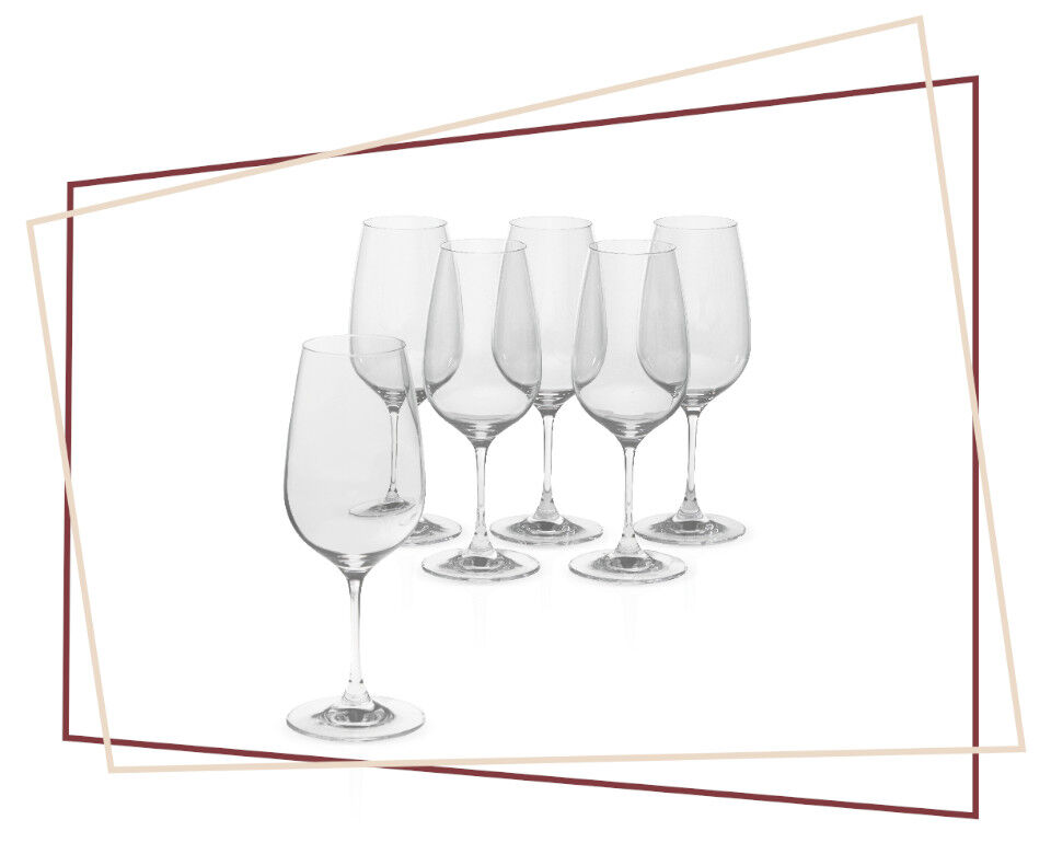 Juego copas de bohemia